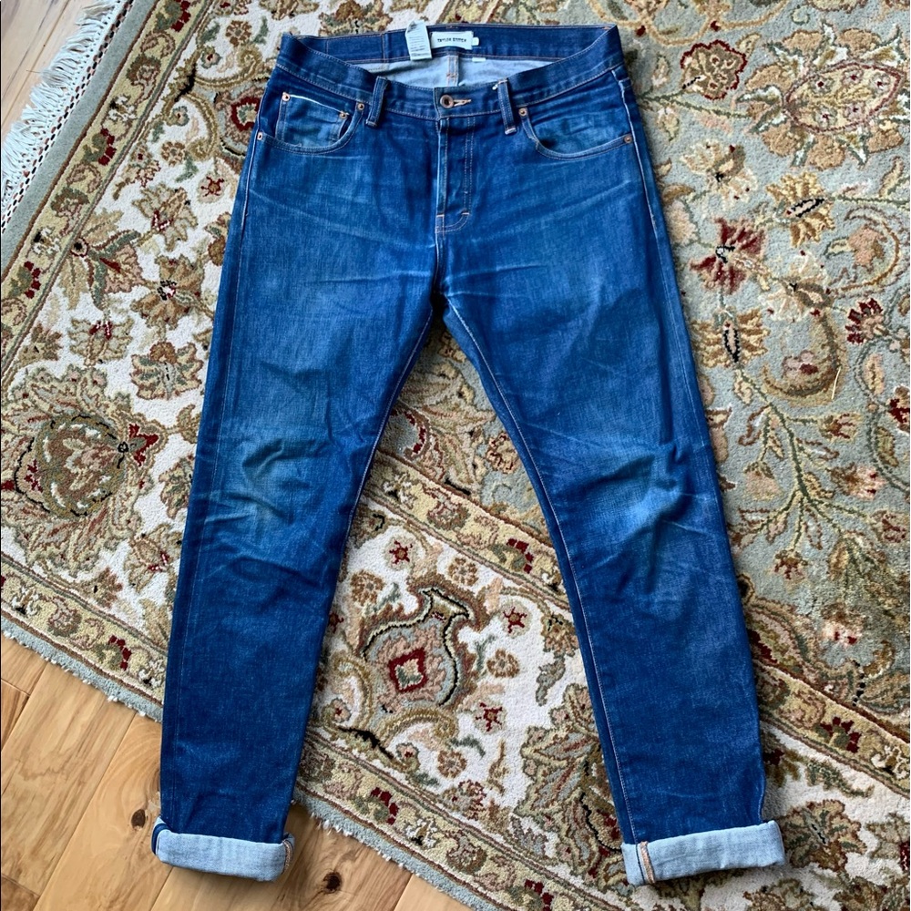 Taylor Stitch Jeans Selvedge Denim White Oak Cone